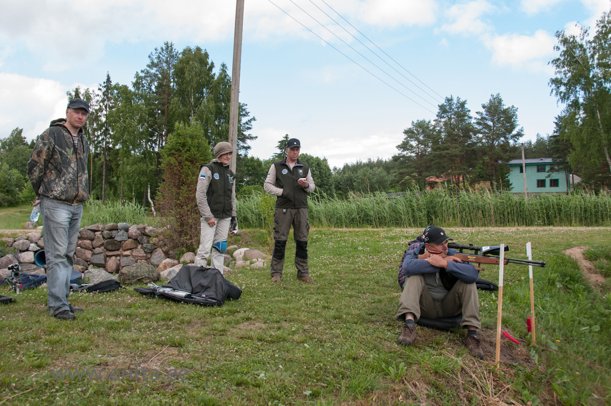 Shoot-off, as always traditional